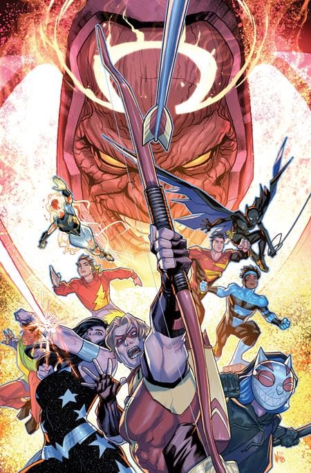 DC Comics Comic Books TITANS #32 CVR A PETE WOODS (DC K.O.) 76194138022303211 1225DC0064