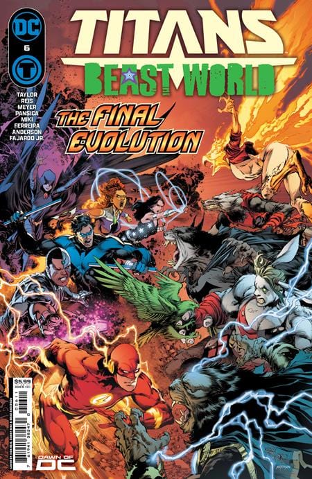 DC Comics Comic Books TITANS BEAST WORLD #6 (OF 6) CVR A IVAN REIS 76194138247000611 1123DC022
