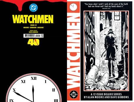 DC Comics Comic Books WATCHMEN #2 (OF 12) FACSIMILE EDITION CVR B DAVE GIBBONS CARD STOCK VAR (MR) (Release Date: 10/28/2026) 76194140047100221 0826DC0272