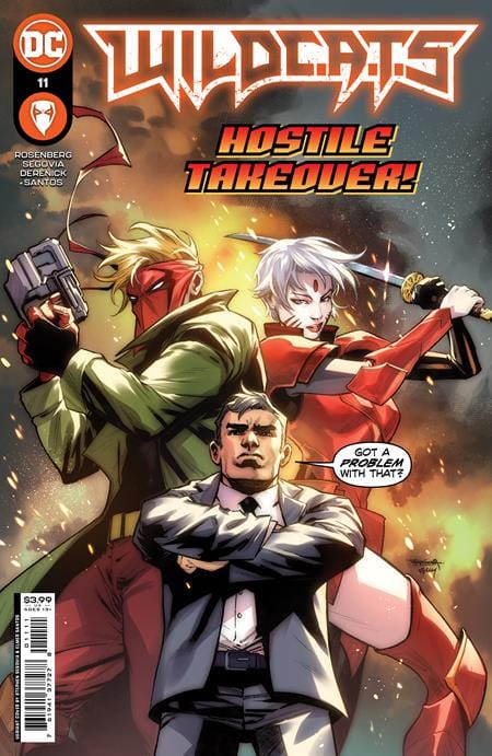 DC Comics Comic Books WILDCATS #11 CVR A STEPHEN SEGOVIA 76194137727801111 0723DC256