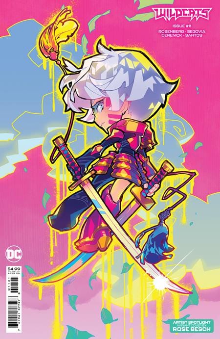 DC Comics Comic Books WILDCATS #11 CVR C ROSE BESCH CREATOR CARD STOCK VAR 76194137727801141 0723DC258
