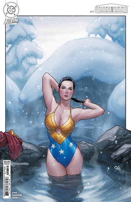 DC Comics Comic Books WONDER WOMAN #17 CVR D FRANK CHO SWEATER WEATHER CARD STOCK VAR 76194138162601751 1124DC044