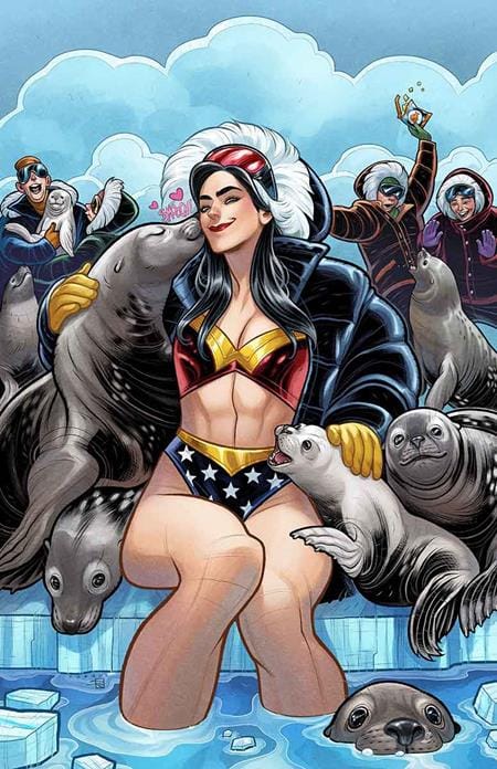 DC Comics Comic Books WONDER WOMAN #29 CVR E ELIZABETH TORQUE SWEATER WEATHER CARD STOCK VAR 76194138162602951 1125DC0139
