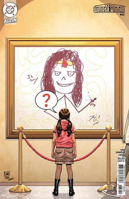 DC Comics Comic Books WONDER WOMAN #32 CVR D DANIEL SAMPERE & TOM KING CARD STOCK VAR 76194138162603241 0226DC0115