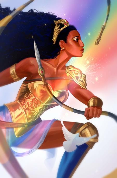 DC Comics Comic Books WONDER WOMAN #34 CVR E FATIMA WAJID DC PRIDE CARD STOCK VAR 76194138162603451 0426DC0125