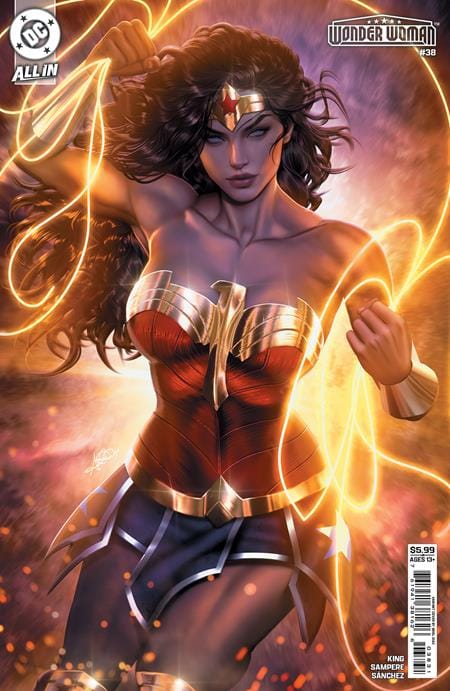 DC Comics Comic Books WONDER WOMAN #38 CVR C ARIEL DIAZ CARD STOCK VAR (Release Date: 10/21/2026) 76194138162603831 0826DC0164