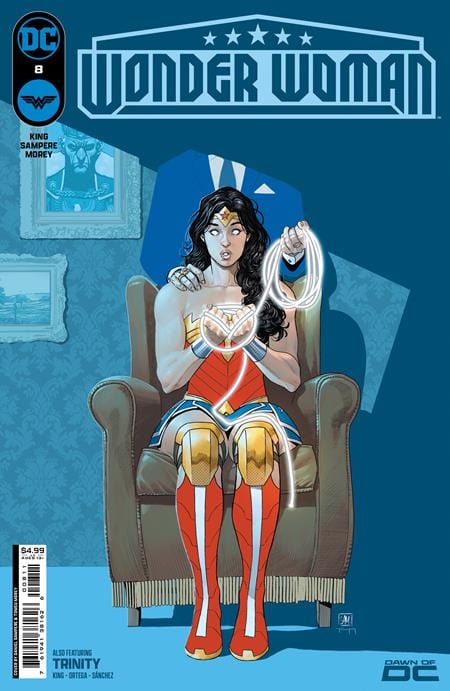 DC Comics Comic Books WONDER WOMAN #8 CVR A DANIEL SAMPERE & BELEN ORTEGA 76194138162600811 0224DC103