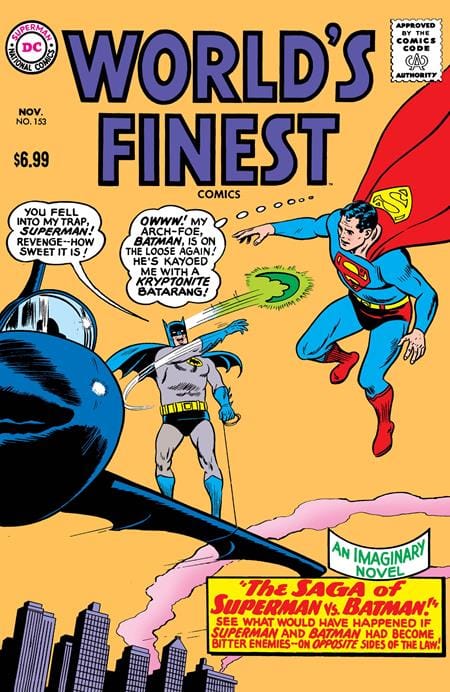 DC Comics Comic Books WORLDS FINEST COMICS #153 FACSIMILE EDITION CVR C CURT SWAN FOIL VAR (Release Date: 11/04/2026) 76194139522700131 0926DC0226