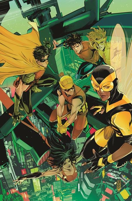 DC Comics Comic Books WORLDS FINEST TEEN TITANS #4 (OF 6) CVR C JOHN TIMMS CARD STOCK VAR 76194138009400431 0823DC156