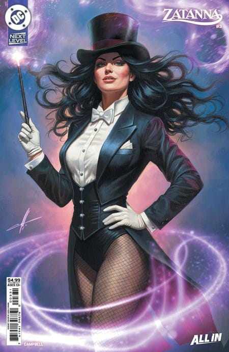 DC Comics Comic Books ZATANNA (2026) #3 CVR C CARLA COHEN CARD STOCK VAR 76194139675000331 0426DC0061
