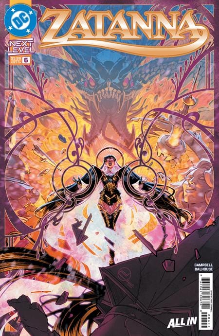 DC Comics Comic Books ZATANNA (2026) #6 CVR A JAMAL CAMPBELL (Release Date: 09/30/2026) 76194139675000611 0726DC0036