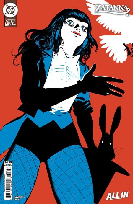DC Comics Comic Books ZATANNA (2026) #7 CVR C JAVIER RODRIGUEZ CARD STOCK VAR (Release Date: 10/28/2026) 76194139675000731 0826DC0053
