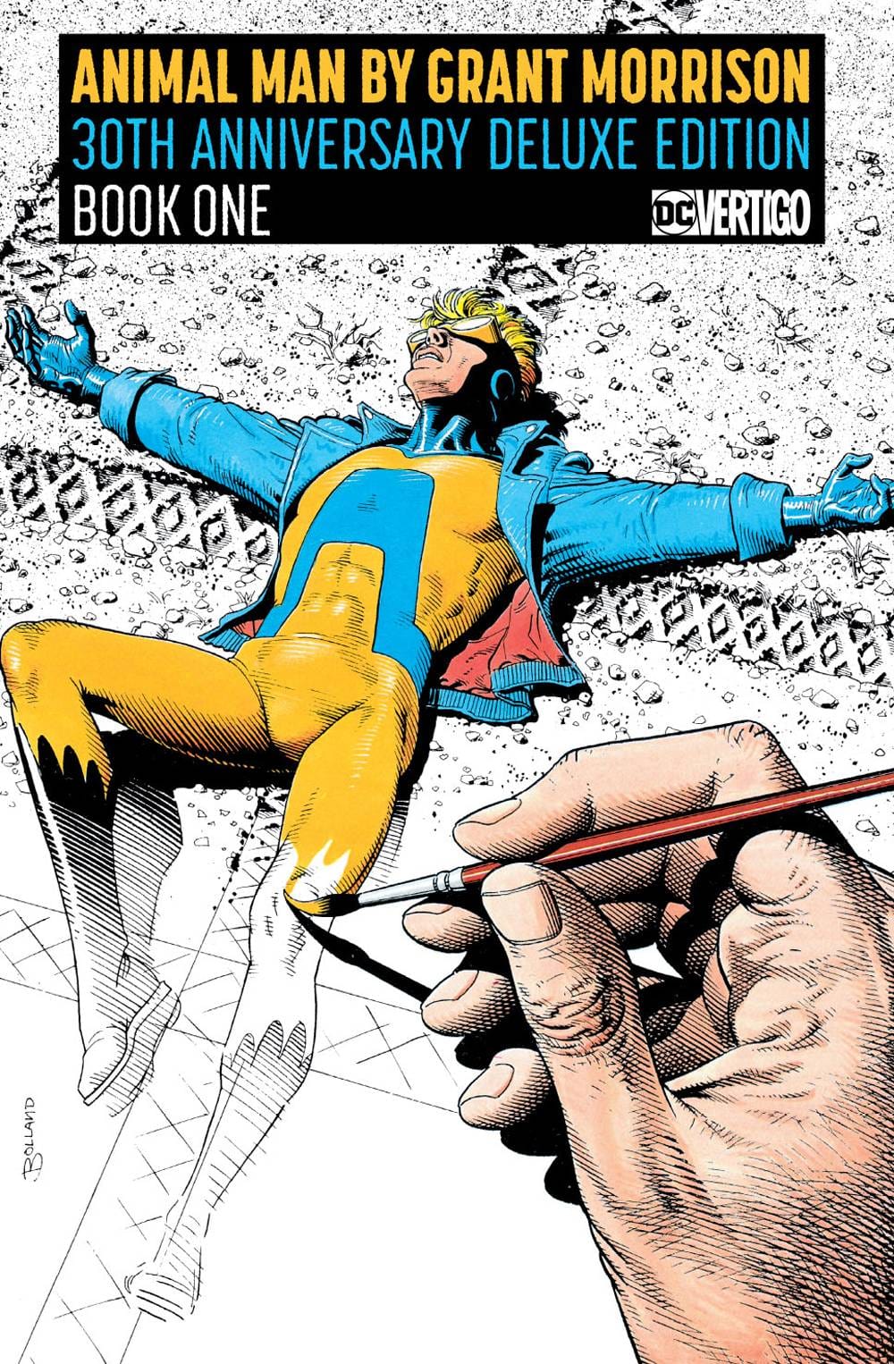 DC COMICS Graphic Novel ANIMAL MAN BY GRANT MORRISON HC BOOK 01 30TH ANNIV DLX ED 9781401285470 SEP180532