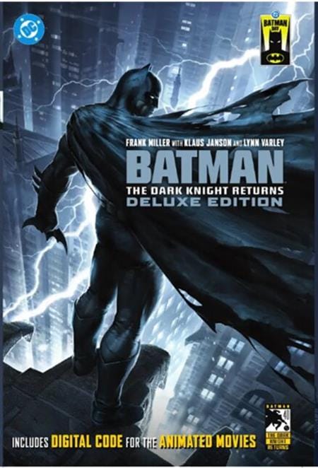 DC Comics Graphic Novel BATMAN DAY 2026 - BATMAN THE DARK KNIGHT RETURNS DELUXE EDITION HC VARIANT DUST JACKET 9781799518174 0726DC8014
