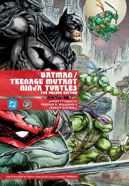 DC Comics Graphic Novel BATMAN TEENAGE MUTANT NINJA TURTLES THE DELUXE EDITION HC (2026 EDITION) 9781799513551 0326DC0221