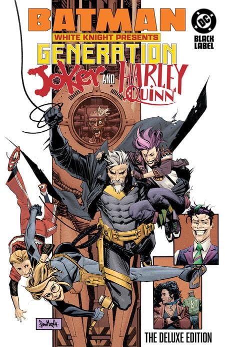 DC Comics Graphic Novel BATMAN WHITE KNIGHT PRESENTS HARLEY QUINN AND GENERATION JOKER THE DELUXE EDITION HC (MR) 9781799502708 0525DC271