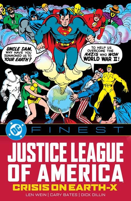 DC Comics Graphic Novel DC FINEST JUSTICE LEAGUE OF AMERICA CRISIS ON EARTH-X TP 9781799508830 0426DC0233