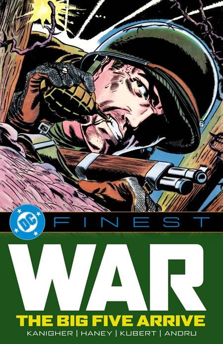 DC Comics Graphic Novel DC FINEST WAR THE BIG FIVE ARRIVE TP 9781799503248 0725DC253