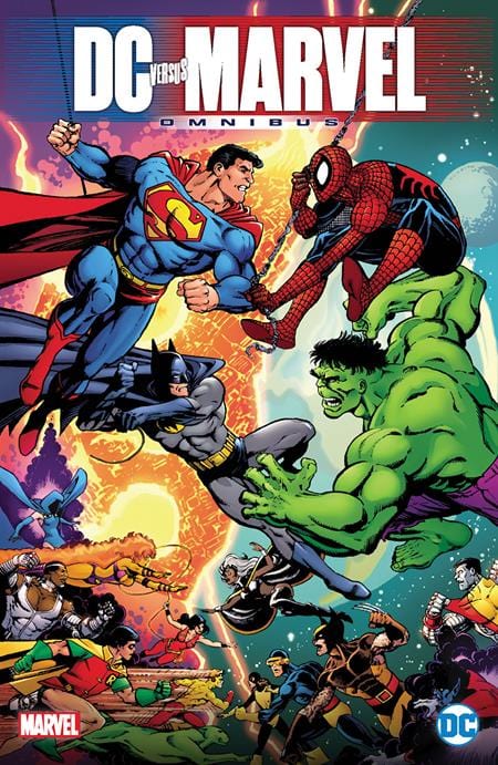 DC Comics Graphic Novel DC VERSUS MARVEL OMNIBUS HC GEORGE PEREZ CVR 978177952325959999 0424DC800