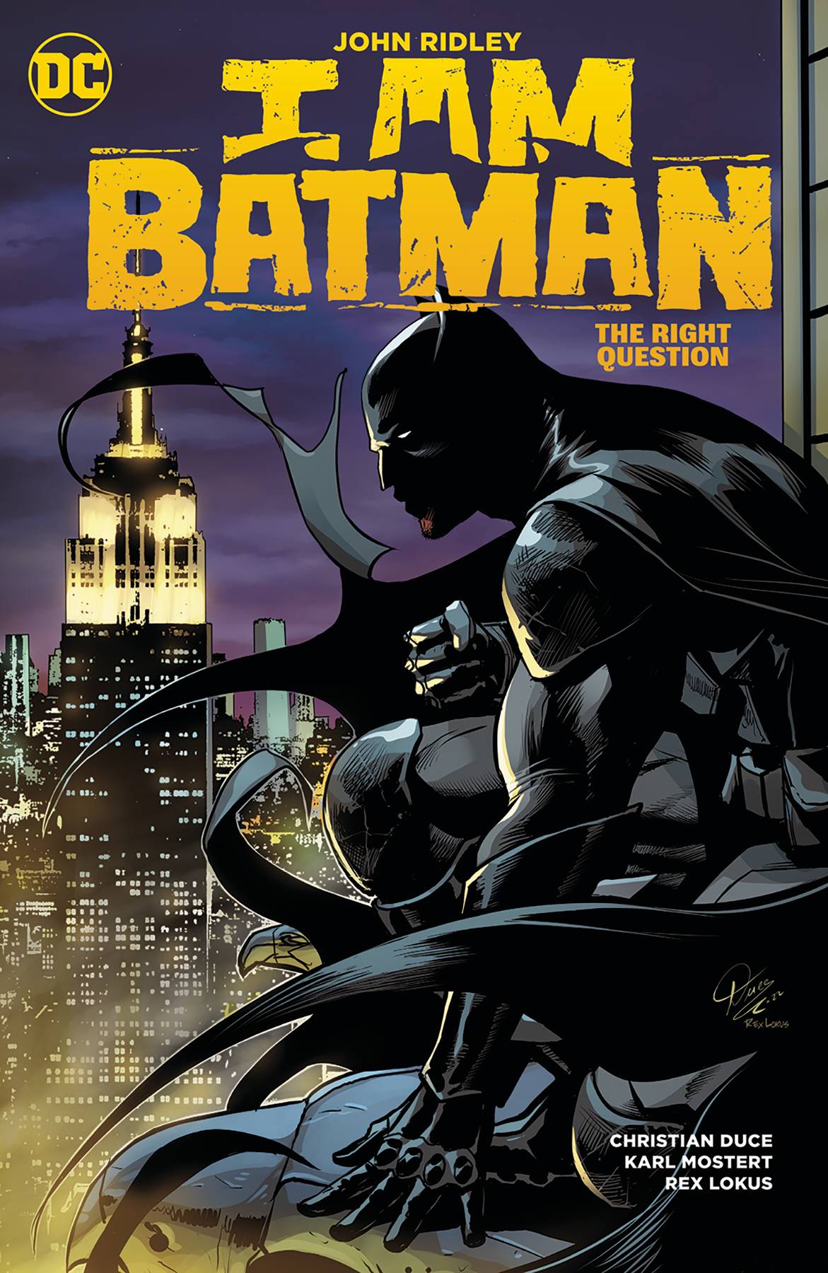 DC COMICS Graphic Novel I AM BATMAN HC VOL 03 THE RIGHT QUESTION 9781779520548 MAY232997