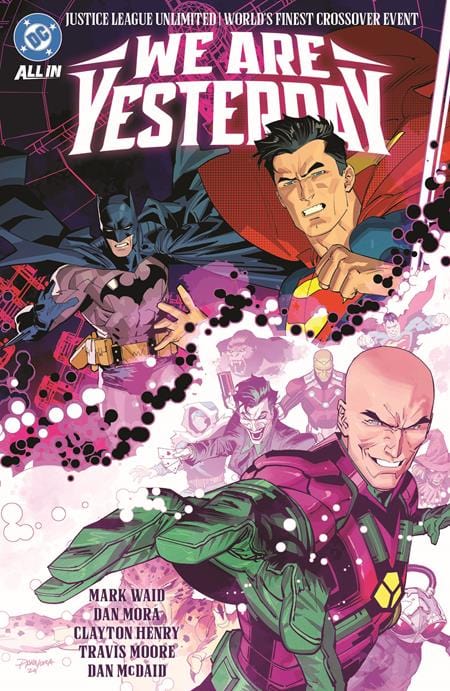 DC Comics Graphic Novel JUSTICE LEAGUE UNLIMITED WORLDS FINEST WE ARE YESTERDAY HC 9781799505488 0725DC239