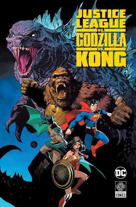 DC Comics Graphic Novel JUSTICE LEAGUE VS GODZILLA VS KONG HC 9781779525291 0224DC172