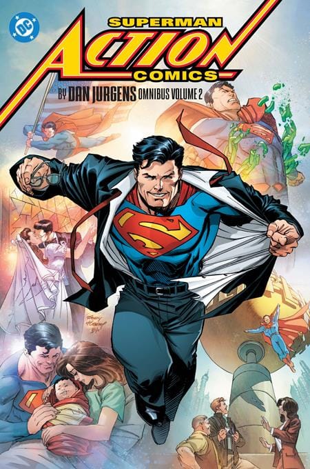 DC Comics Graphic Novel SUPERMAN ACTION COMICS BY DAN JURGENS OMNIBUS HC VOL 02 9781799508533 0326DC0230