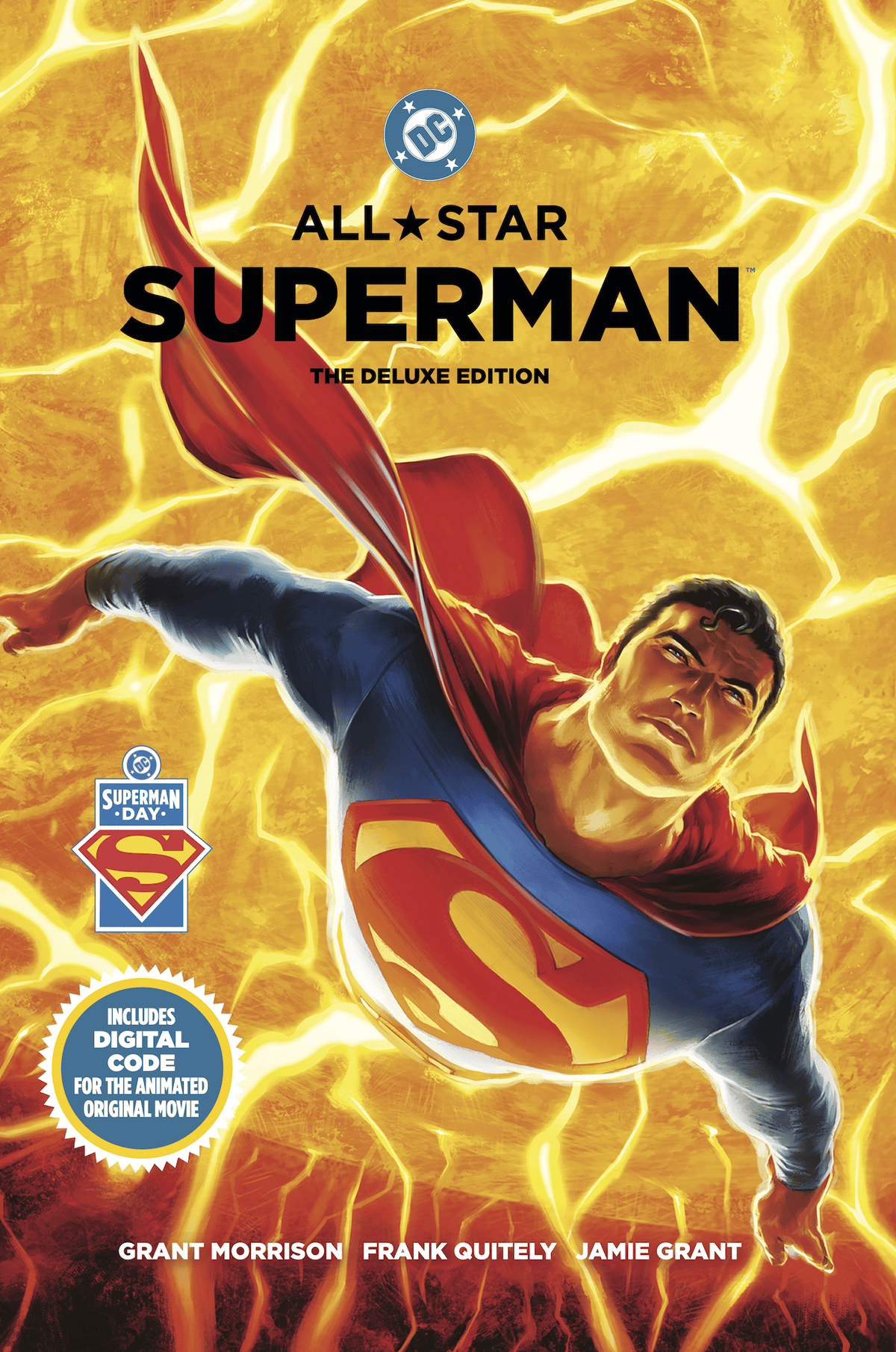 DC Comics Graphic Novel SUPERMAN DAY 2026 - ALL STAR SUPERMAN THE DELUXE EDITION HC VARIANT DUST JACKET 9781799517603 0126DC8273