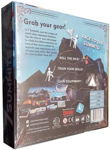 Deep Water Games Board Games > Large Box Games 7 Summits 682604701394 DPW 7SUM01