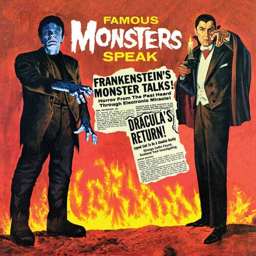 DELL,GABRIEL Music > Vinyl Records GABRIEL DELL - Famous Monsters Speak (Colored Vinyl, Red, Black) 089353340520 RKBT3405.1