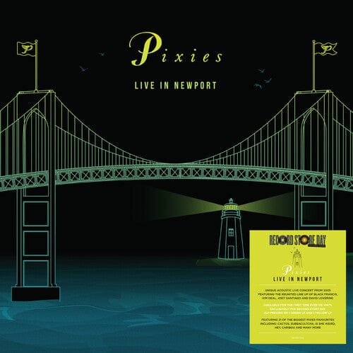 Demon/Edsel Music > Vinyl Records Pixies - Live In Newport (Limited Edition, Colored Vinyl, Green, Yellow) (RSD 2026 Exclusive) 5014797913394 DMON9791339.1