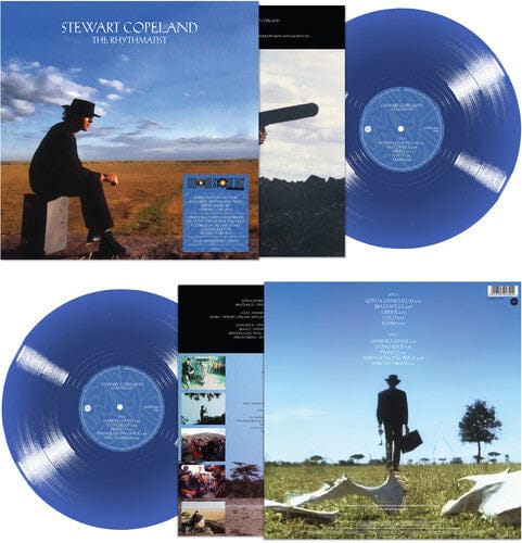 Demon/Edsel Music > Vinyl Records Stewart Copeland - Rhythmatist - Limited RSD 2026 Translucent Blue Colored Vinyl with Autographed Print (RSD 2026 EXCLUSIVE) 5014797913424 DMON9791342.1