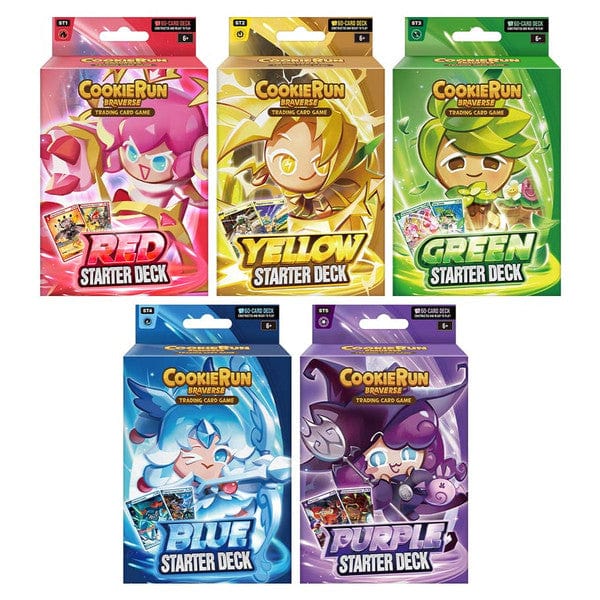 Devsisters Corp. Tabletop Games > Trading Card Games CookieRun TCG: Starter Deck (Assorted) 8809454056005 DVT03001