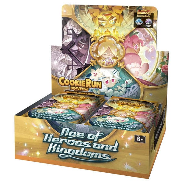 Devsisters Corp. Trading Cards > Other CookieRun TCG: Set 2: Age of Heroes and Kingdoms Booster Display 8809454056845 DVT02002