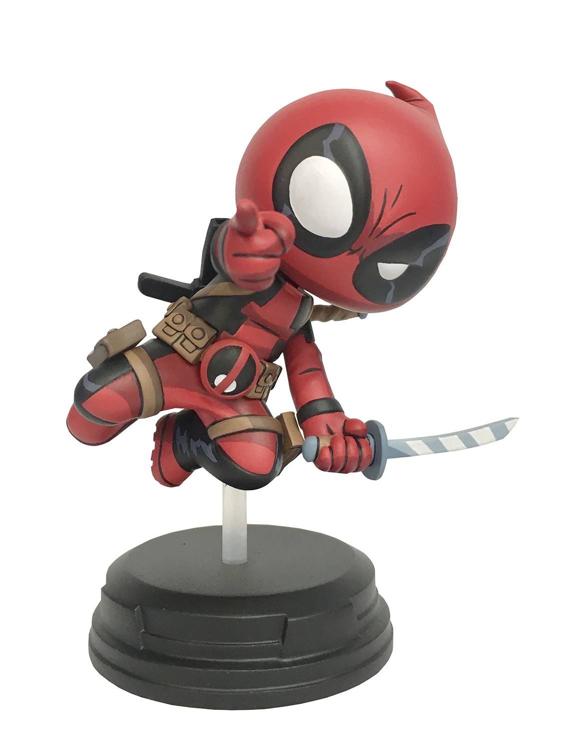 Diamond Select Toys Toys > Statues > Other Statues MARVEL ANIMATED DEADPOOL JUMPING STATUE 699788853610 JUN242410