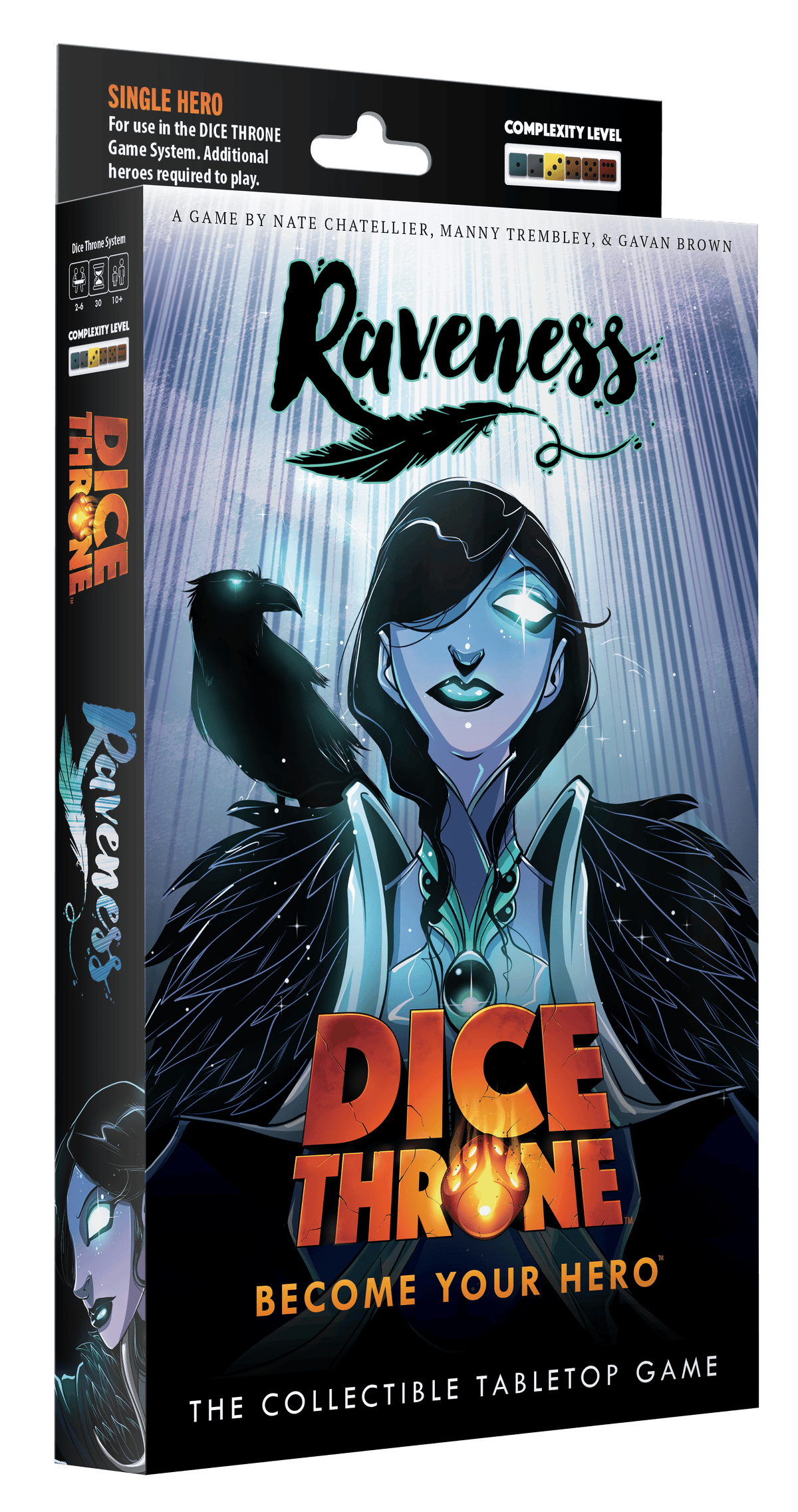 Dice Throne Board Games > Expansions DICE THRONE HERO PACK - RAVENESS 850065360799 DTI1419