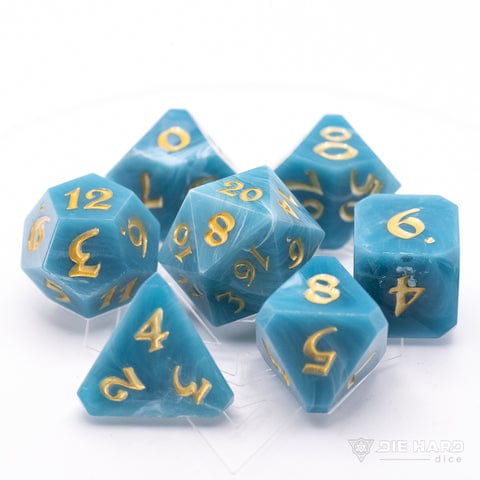 Die Hard Dice Dice > Die Hard Dice DHD: 7 Piece RPG Set - Avalore Talisman Marina 810060783764 P0105060