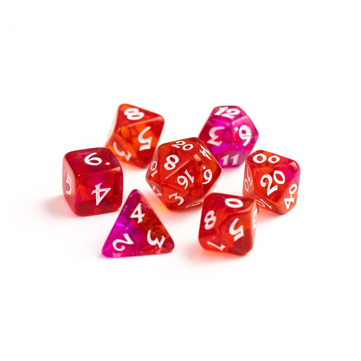 Die Hard Dice Dice > Die Hard Dice DHD: Plastic 7-Die Set - Elessia Cosmos Deimos 810060787632 P0203140