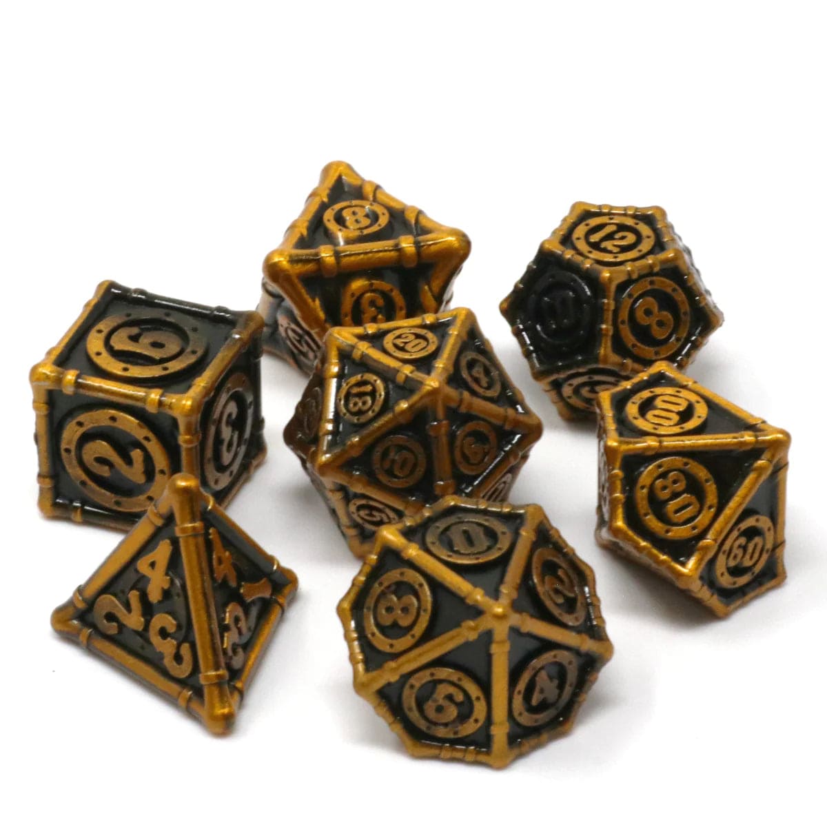 Die Hard Dice Dice > Die Hard Dice Die Hard Dice: 7pc RPG Set - Conduit Bronze 810060788028 NM00302