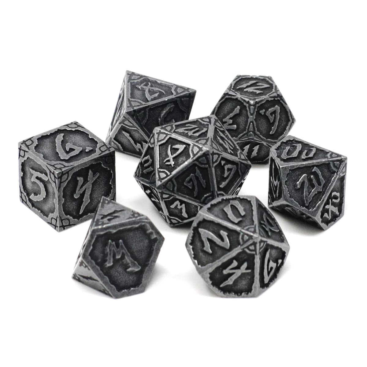 Die Hard Dice Dice > Die Hard Dice Die Hard Dice: 7pc RPG Set - Dark Iron Hexbreaker 810060788493 M0500010