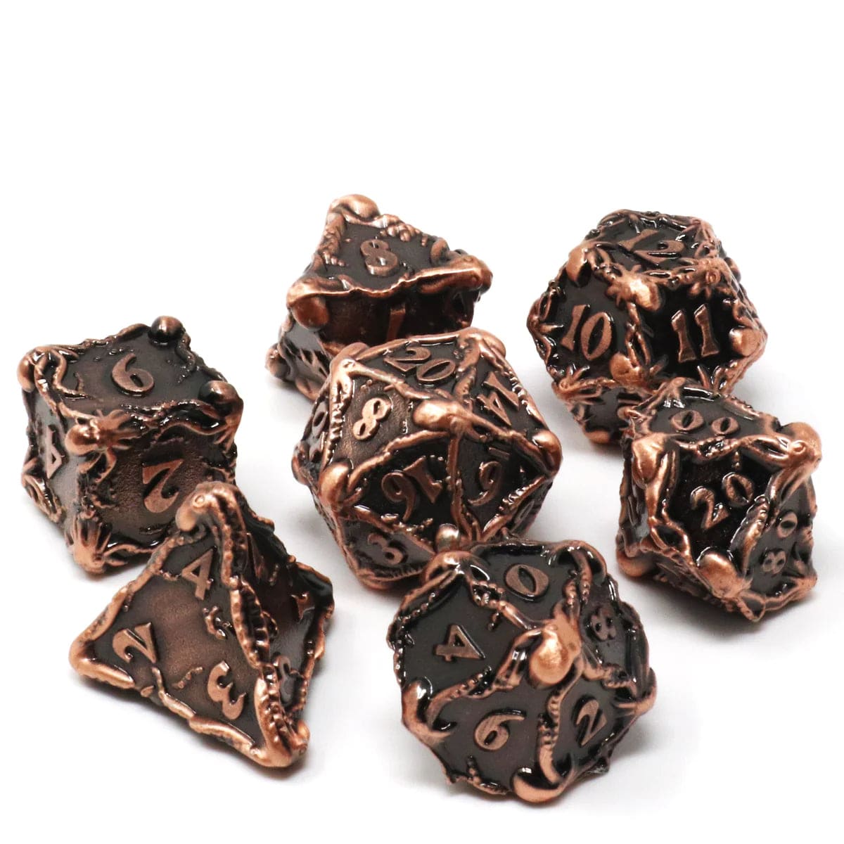 Die Hard Dice Dice > Die Hard Dice Die Hard Dice: 7pc RPG Set - Fathom Copper 810060788059 NM00401