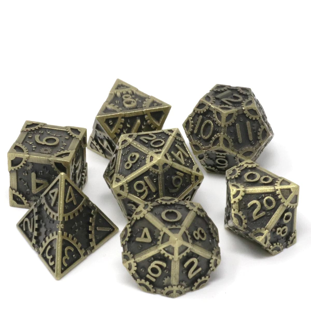 Die Hard Dice Dice > Die Hard Dice Die Hard Dice: 7pc RPG Set - Gearbox Gold 810060788127 NM00504