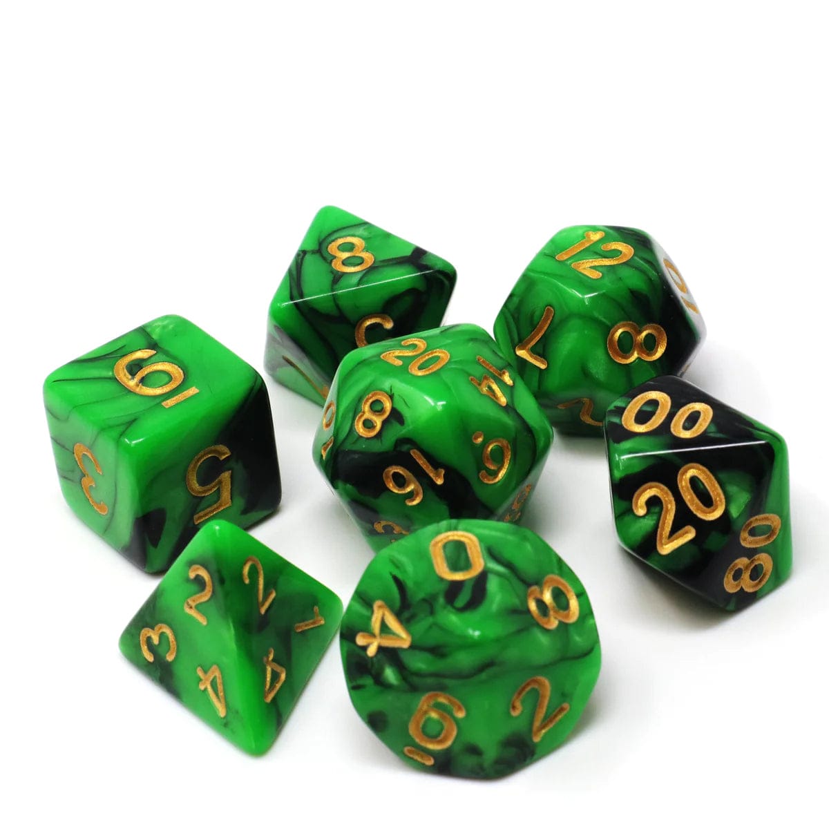 Die Hard Dice Dice > Die Hard Dice Die Hard Dice: 7pc RPG Set - Shadow Goblin 689355109592 P0002030