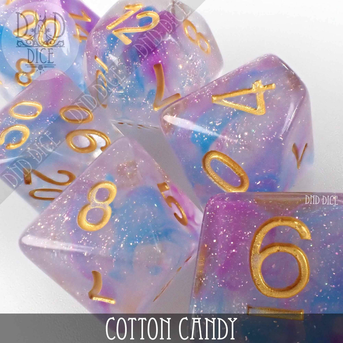 DNDDICE.COM Dice > Other Dice Cotton Candy 758890739110 PR07CTNC
