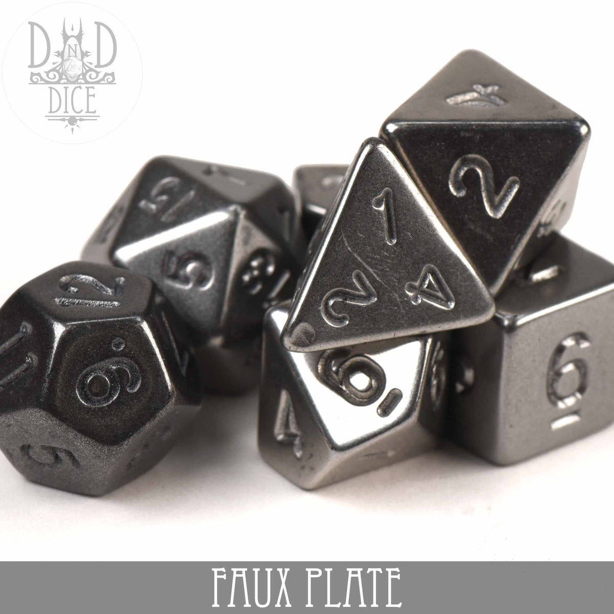 DNDDICE.COM Dice > Other Dice Faux Plate 758890749645 PA07PLATE