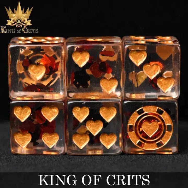 DNDDICE.COM Dice > Other Dice King of Crits - 11 Dice Set 758890742936 ER11KING