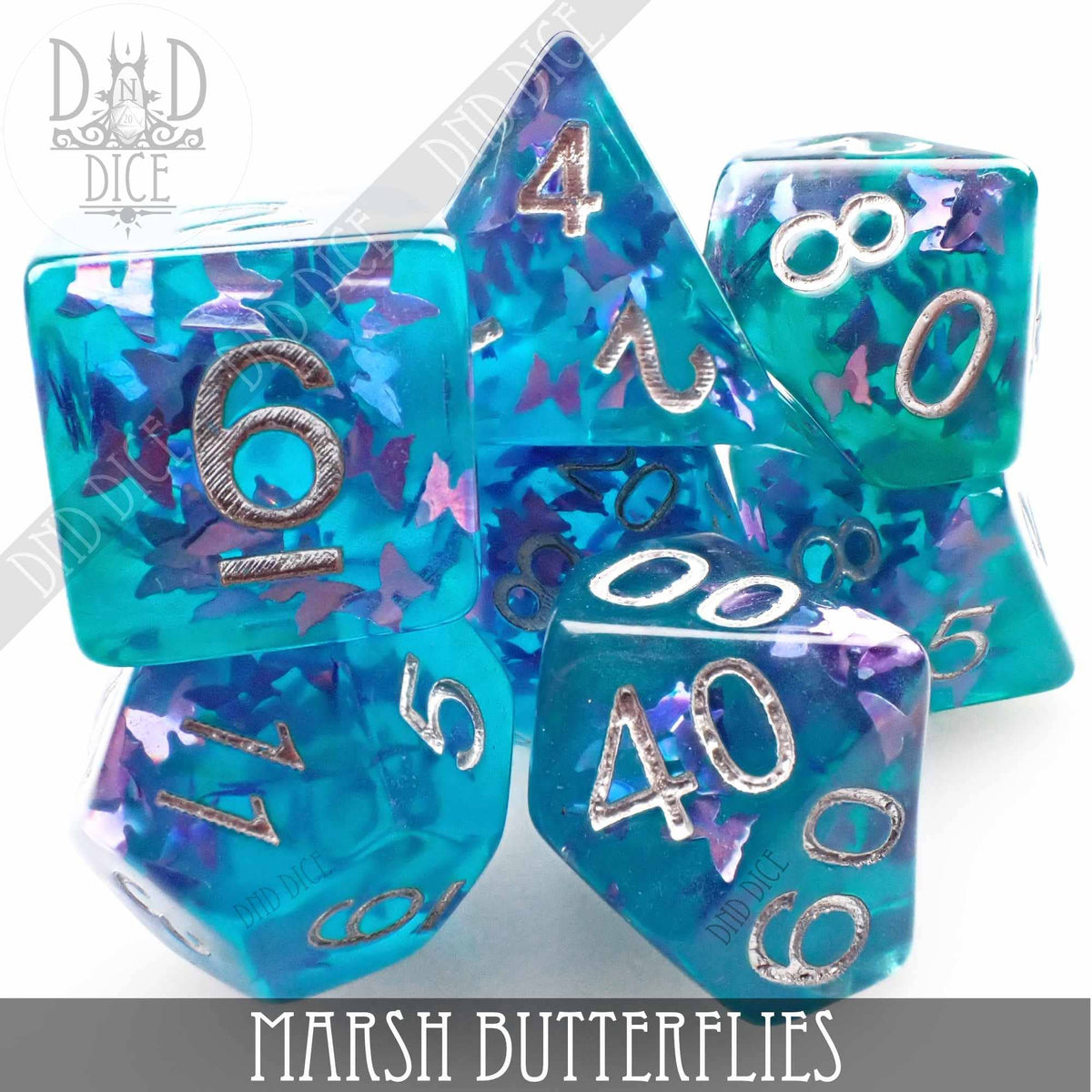 DNDDICE.COM Dice > Other Dice Marsh Butterflies 758890740307 PR07MABU