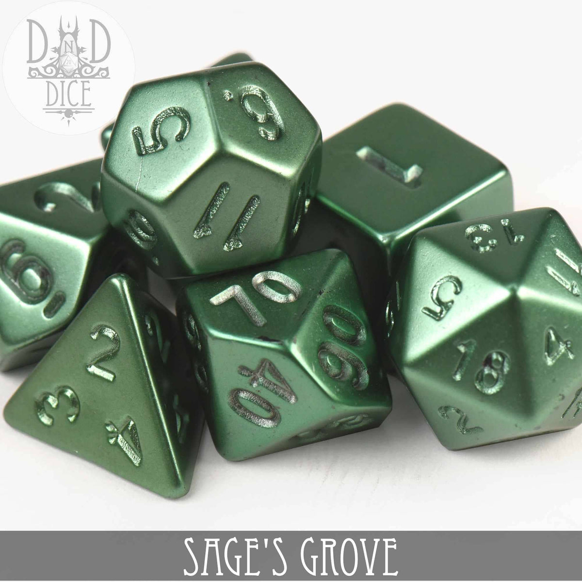 DNDDICE.COM Dice > Other Dice Sage's Grove 758890749669 PA07SAGE