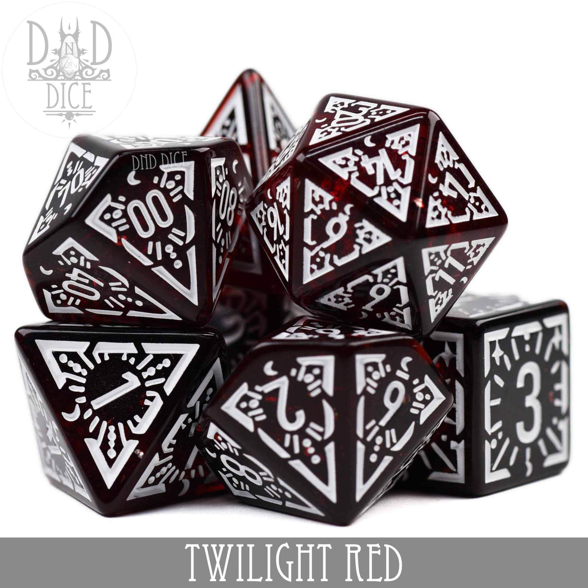 DNDDICE.COM Dice > Other Dice Twilight Red 758890748723 PA07TWILIGHT