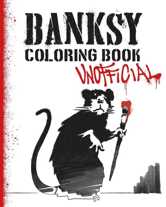 Dokument Press Books > Coloring Books Banksy Coloring Book: Unofficial - Paperback 9789188369451 MC-25681